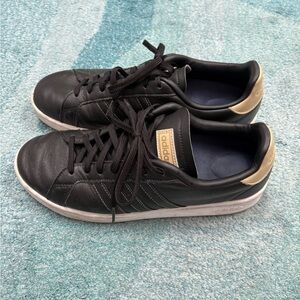 Adidas Men's Black Court Shoes, Sz 10.